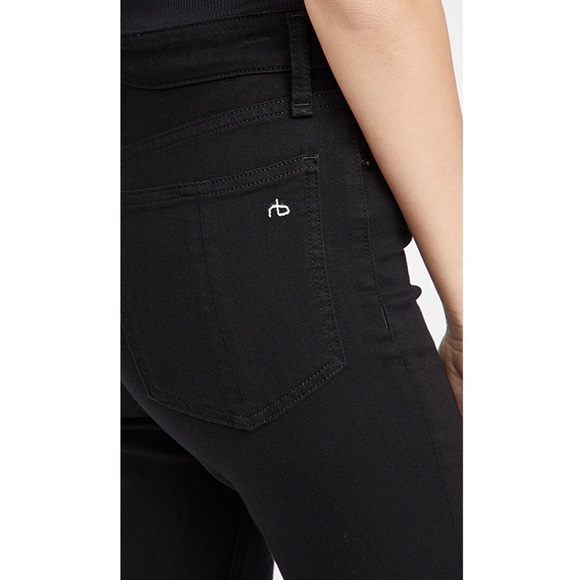 Rag & Bone - Black Skinny Jeans sz 26 Like New - Picture 2 of 6
